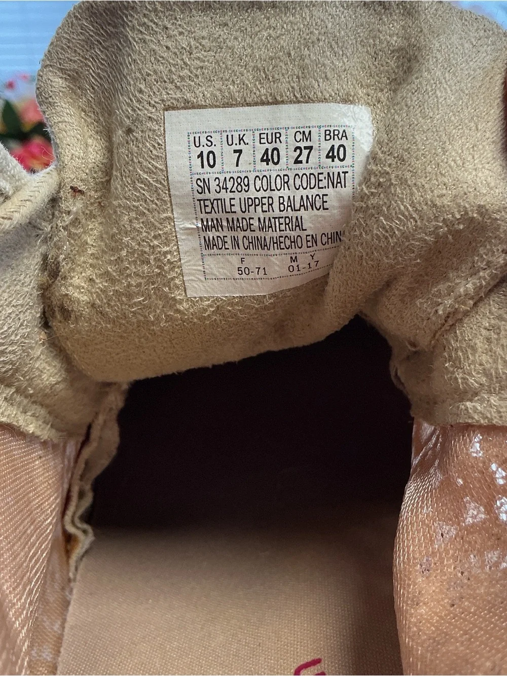Skechers BOBS Desert Kiss Lace Crochet Canvas Wedge Booties Natural Size 10